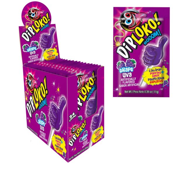 BR Grape Lollipop