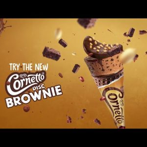 Cornetto brownie disc